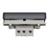 Mureva Styl - Bouton poussoir - composable - IP55 - IK08 - connexion auto - gris Réf.MUR35027