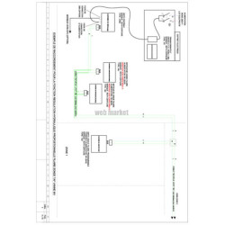 Connectique pour centrale de régulation RS 485 réf. 1409101134