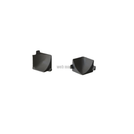 Connecteur de profilés de jonction SM en PVC angle rentrant finition Noir Réf. 1420000661