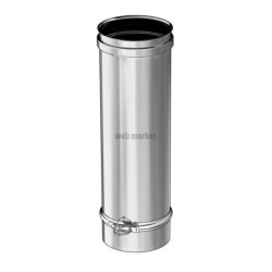 Conduits simple paroi inox 316 rigiten tuyau inox 316 50 cm 180 6 / 10+ bride réf. 850180