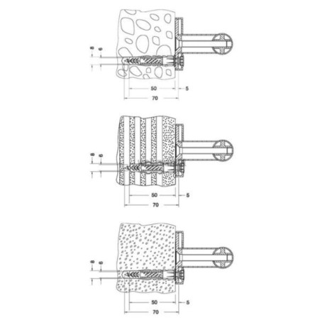 Set de fixation n 1 réf. 34990000100