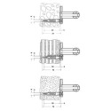 Set de fixation n 1 réf. 34990000100