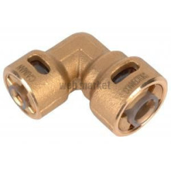Raccord rapide à pression coudé 90° réduction 1/4'' x 3/8'' Réf. RAC54024