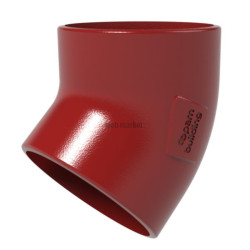 Coude SMU Agilium 45° fonte diamètre nominal 125mm Réf. 285291 PAM