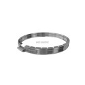 Accessoires de tubage flexible bague inox a griffes pour flexible 150 réf. 166150
