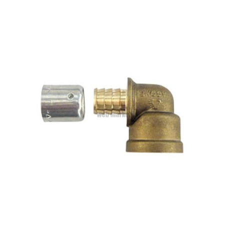 Coude à sertir femelle DN16-15x21 Réf 523326-EB50