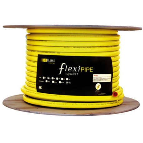 Tuyau gaz inox à raccords mécaniques (PLT) FlexiPIPE2 DN 20 en touret de 75 mètres Réf. P220075