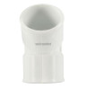 Coude simple femelle femelle 45° diamètre 32mm blanc Réf. UCF44B