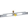 Barre d'alimentation d'urinoir RP 15x21mm Réf 242.042.00.1