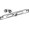 Barre d'alimentation d'urinoir RP 15x21mm Réf 242.042.00.1