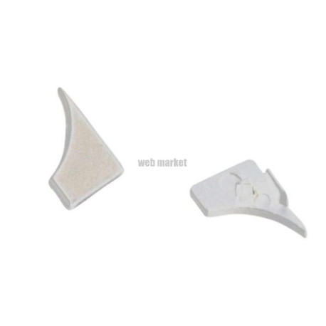 Bouchon de profilé de jonction SM Gauche en PVC finition Blanc Réf. 1420000662