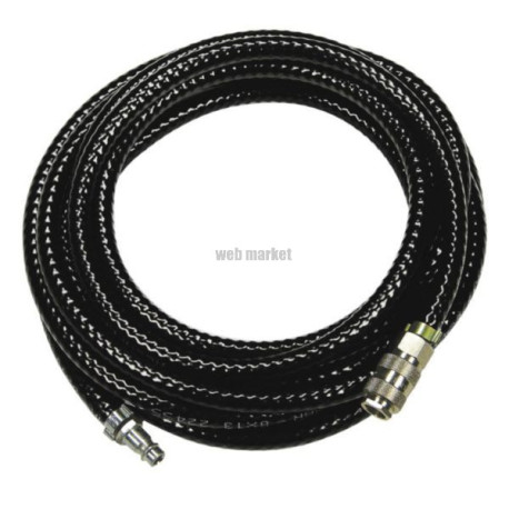 Tuyau PVC noir 8x13 Lg10m raccords rapides Réf. 166018XSTN