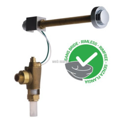 Kit complet de chasse P1000XL TC pour WC sans bride, prêt à poser Réf. 14260SB