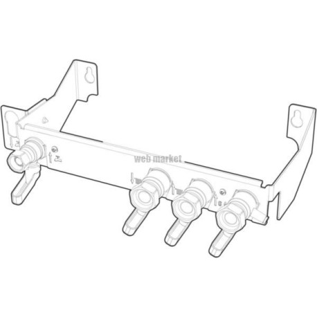 NF-Barrette nouvelle installation pour Niagara C/Clas B One Max Réf. 3319577