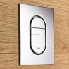 Plaque de commande WC ARENA COSMOPOLITAN S Chromée Réf. 37624000