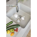Cleany quick pour évier D90 inox avec trop plein rond D30 NF Réf 39600000000
