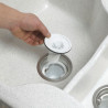 Cleany quick pour évier D90 inox avec trop plein rond D30 NF Réf 39600000000