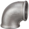 Coude 90° fonte malléable noir 90 femelle-femelle 20x27 réf.090020N