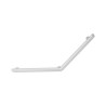 Barre à 135° BE-LINE diamètre 35 400x400 3 points fixes en aluminium blanc Réf. 511982W