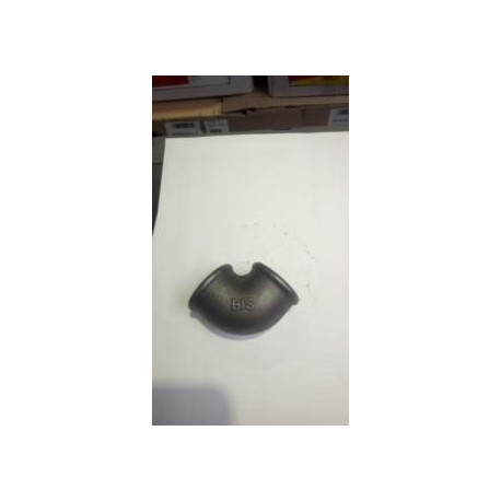 Coude 90° fonte malléable noir 90 femelle-femelle 26x34 réf.090026N