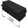Set de filtres de rechange AKTIVBio pour couvercle AktivBio 6 litres le set de 4 filtres à remplacer tous les 3 mois contient du charbon actif garantie 2 ans Réf. 524225