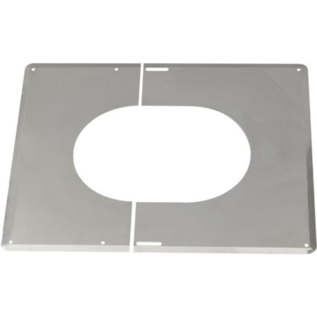 Accessoires opsinox plaque de finition 30° a 45° inox 230 réf. 482323