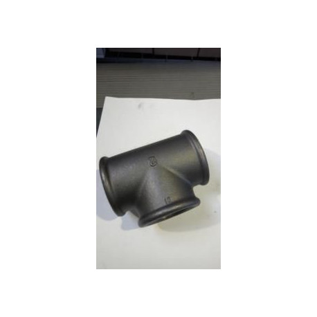 Té 130 fonte malléable noir femelle 50x60 réf.130050N