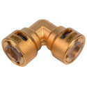 Raccord rapide coudé 90° à pression 1/4'' Réf. RAC54010