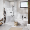 Mitigeur Bain-douche Cubeo Matt Black réf. 1018132430