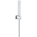 Ensemble de douche 1 jet avec support mural Euphoria Cube Stick Chromé 27703000