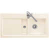 Evier égouttoir SUBWAY 60 à droite fossile ceramicplus réf. 677000KD