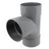 Culotte femelle femelle 87°30 simple diamètre 125mm UBX188