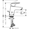 Mitigeur lavabo Logis Bas Débit réf. 71078000