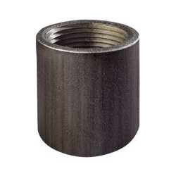 Manchon 2701 tube soudé filetage cylindrique longueur 65mm noir D66x76 réf.MAN66