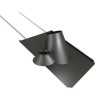 Solin inox 30 - 45° ardoise Duoten + collet 130 Réf 481885