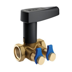 Vanne d'équilibrage Vertex statique FF Kvs 23,7 avec vidange DN40 réf. MN80597.710