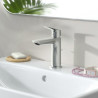 Mitigeur de lavabo 110 Logis Fine avec tirette et vidage Chromé Réf. 71251000