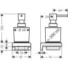 Distributeur de savon liquide AddStoris noir mat Réf. 41745670
