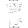 Evier SUBWAY XM graphite ceramicplus réf. 678000I4