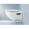 Cuvette suspendue Colomba DURAPLUS, 36x57,5, à fond creux, Blanc réf. 2547090000
