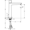 Mitigeur lavabo HG Talis Select E 240 réf. 71752000