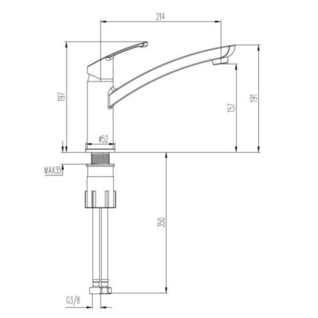 Flexibles d'alimentation Alterna inox F3/8 - longueur flexibles 410 mm - contient 2 flexibles - pour références : 7728285 7728286 7728287 7728291