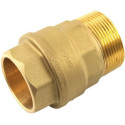 Raccord augmenté Type 105 Laiton Mâle diamètre : 50x60 DN : 50 réf. 551508