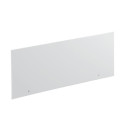 Panneau de finition métallique arrière blanc pour VS 15 (pour version 2 tubes) Réf. ACPA152P