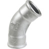 Courbe 45° fonte malléable galvanisée 41 femelle-femelle 15x21 réf.41G15