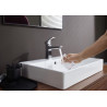 Mitigeur de lavabo HG Metropol 100 poignée manette bec court réf. 32500000