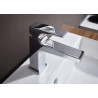 Mitigeur de lavabo HG Metropol 100 poignée manette bec court réf. 32500000
