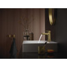 Mitigeur lavabo TALIS E  110 CH3 CoolStart avec tirette et vidage - finition aspect doré poli Réf. 71713990