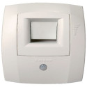 Bouche hygroréglable wc W13 Bahia Curve S - 5-30 m3/h - diamètre 125 mm - avec détection de présence - blanc Réf. 11015474