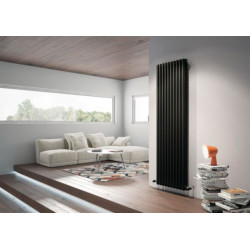 Radiateur eau chaude TESI 3 2247W Noir satiné H2000 L540 Réf. RT320001230A402N01